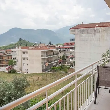 Apartment House With Amazing View Of Meteora *